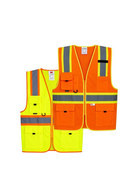 Gilet Haute Visibilité Multipoches – Réf. UGJ-1927 / UGO-1928